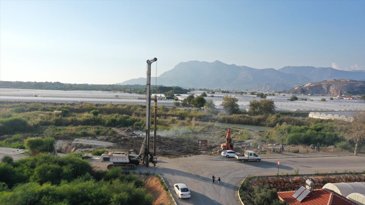 PATARA KÖPRÜSÜ’NDE ÇALIŞMALAR BAŞLADI