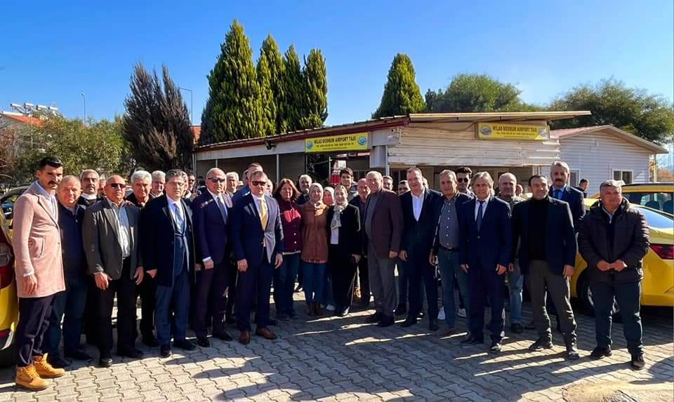 GÖKCAN’DAN MİLAS- BODRUM HAVALİMANI TAKSİ KOOPERATİFİNE ZİYARET!