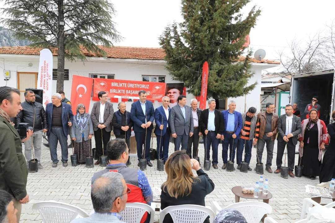 DALAMAN’DA DALAMAN İNCİRİ DAĞITIM TÖRENİ YAPILDI