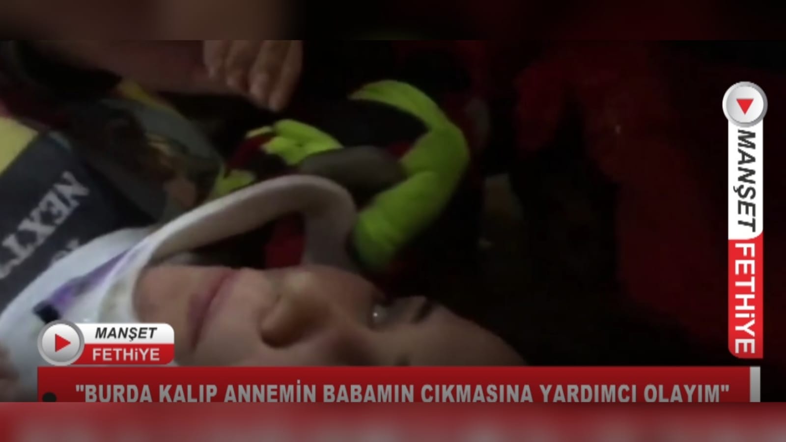 “BURDA KALIP ANNEMİN, BABAMIN ÇIKMASINA YARDIMCI OLAYIM”