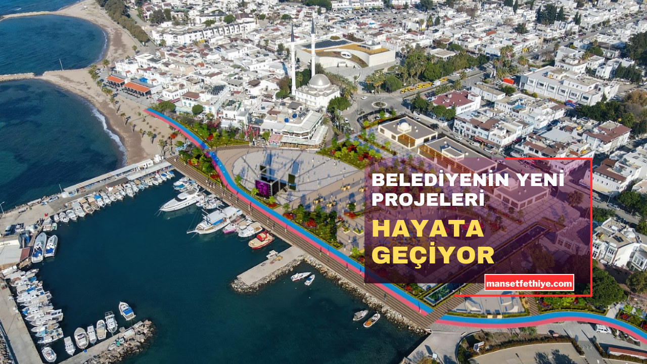 BELEDİYENİN YENİ PROJELERİ HAYATA GEÇİYOR