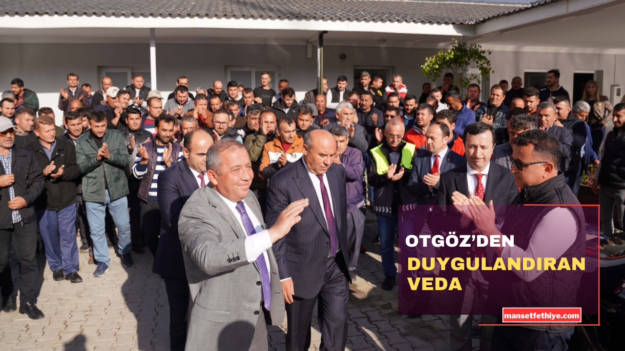 OTGÖZ’DEN DUYGULANDIRAN VEDA