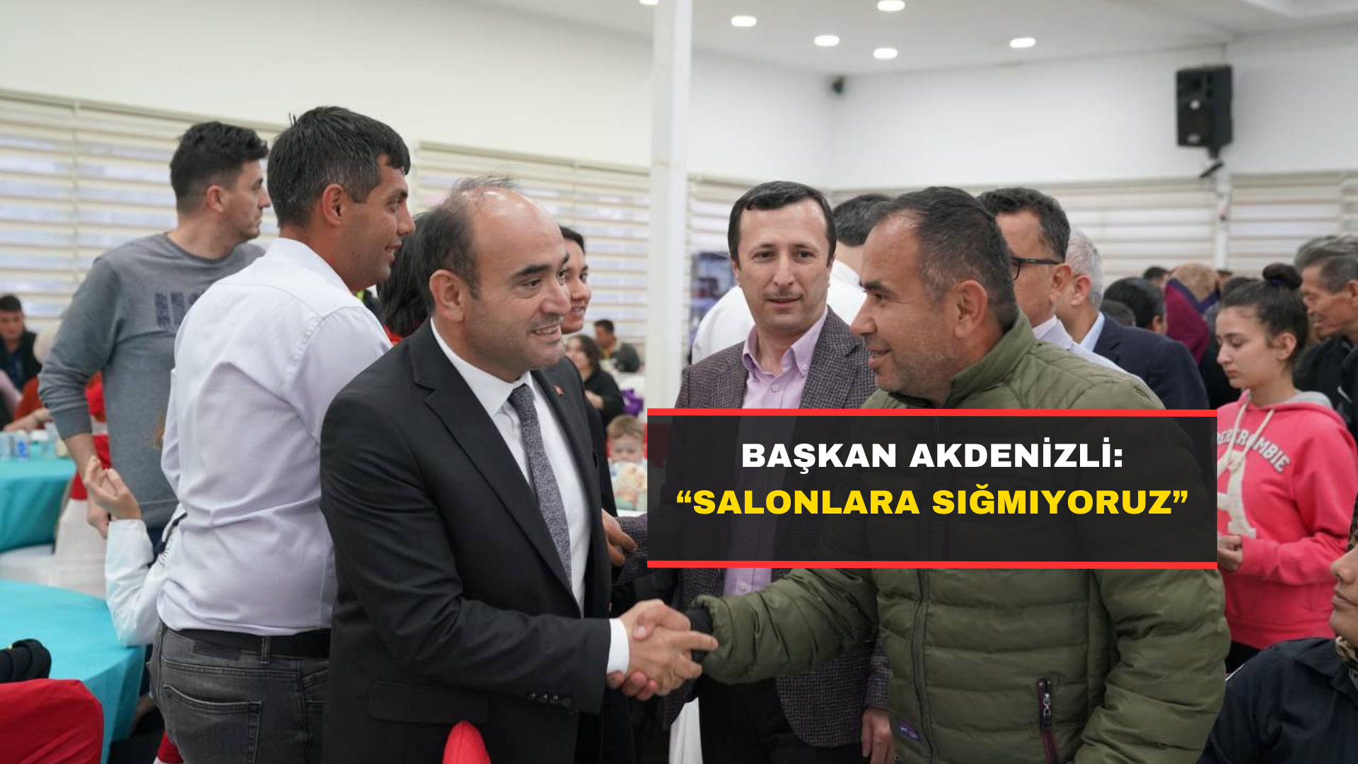 Başkan Akdenizli, Belediye Personeliyle İftar Yaptı