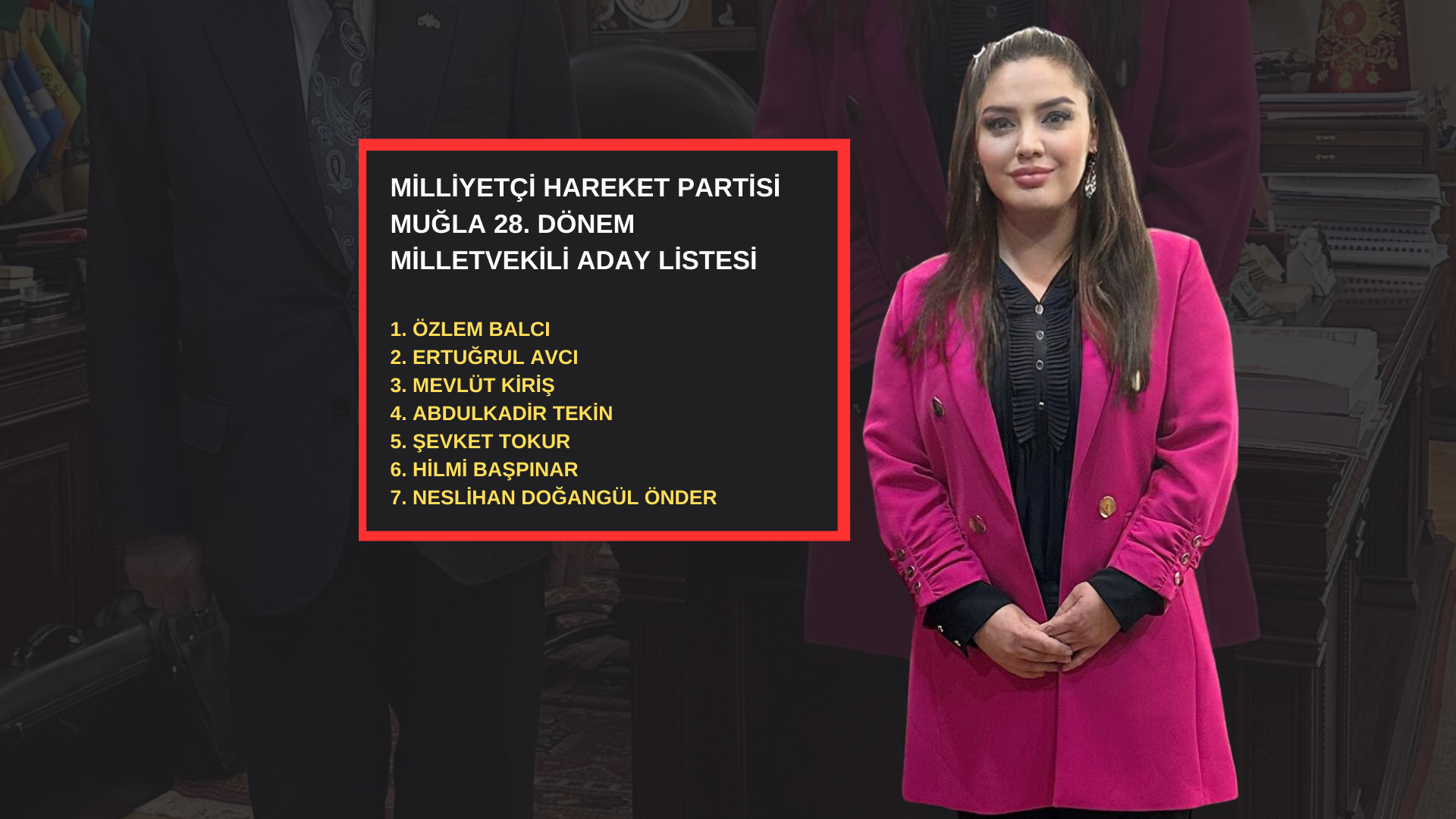 FETHİYELİ OYUNCU ÖZLEM BALCI 1. SIRA MUĞLA MİLLETVEKİLİ ADAYI