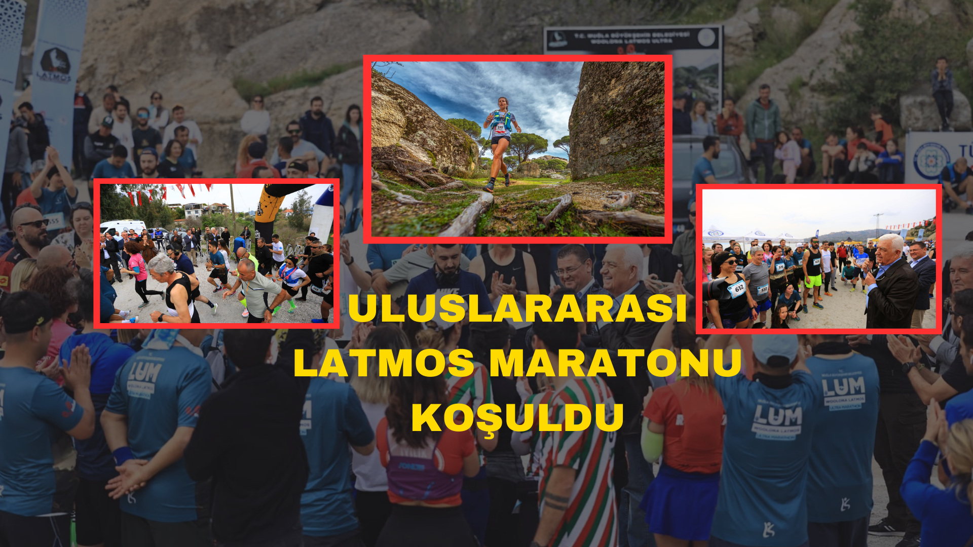 ULUSLARARASI LATMOS MARATONU KOŞULDU