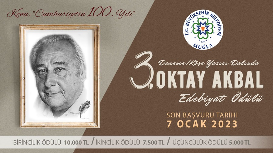 OKTAY AKBAL EDEBİYAT ÖDÜLÜ YARIŞMASI SONUÇLANDI