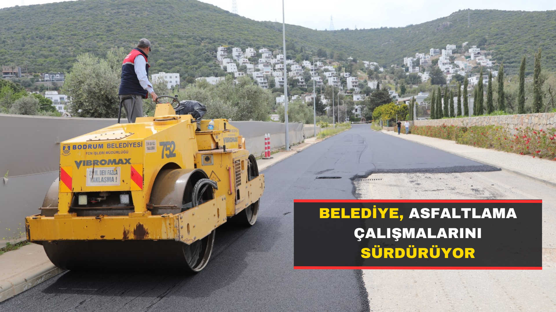 Belediye, Asfaltlama Çalışmalarını Sürdürüyor