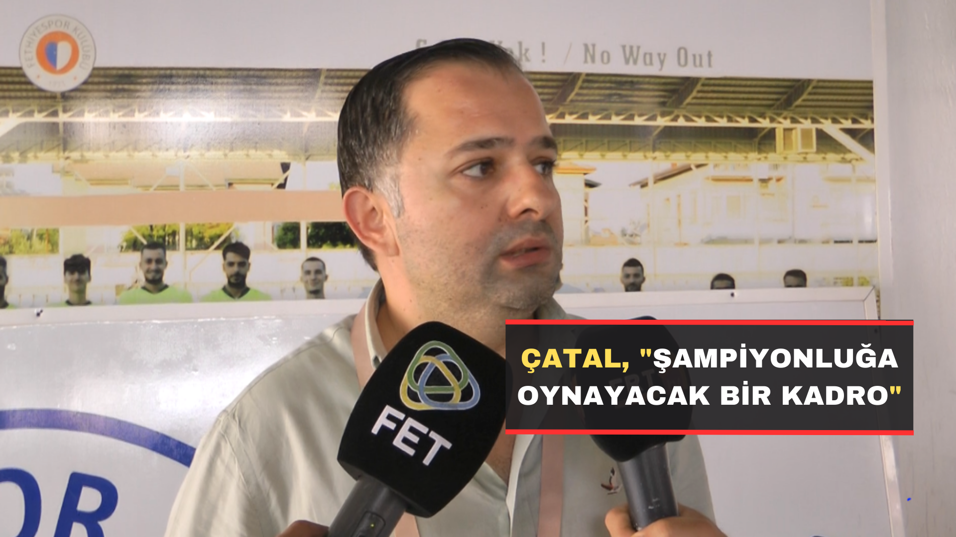 Çatal, “Şampiyonluğa Oynayacak Bir Kadro”