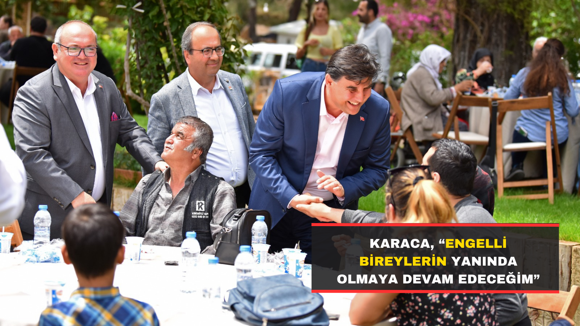 Karaca, “Engelli Bireylerin Yanında Olmaya Devam Edeceğim”