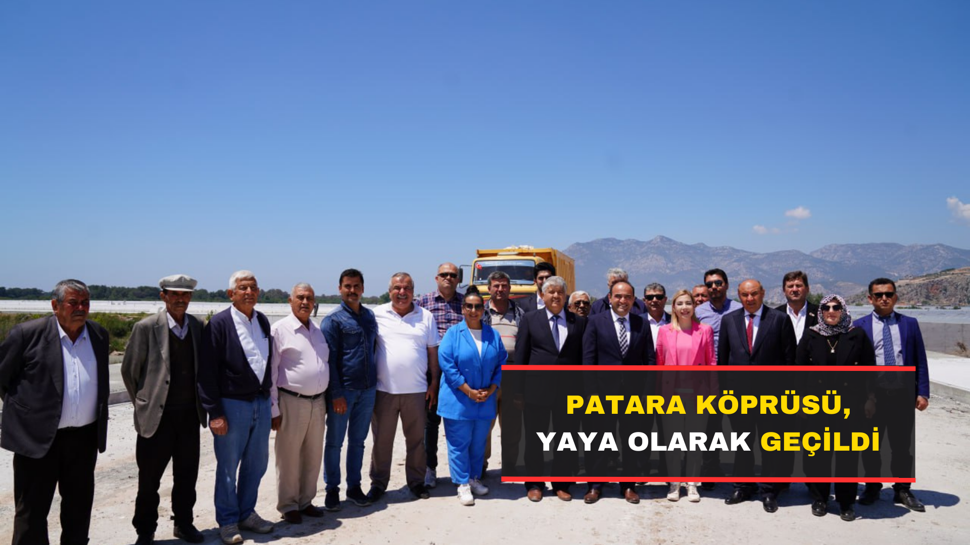 Patara Köprüsü, Yaya Olarak Geçildi