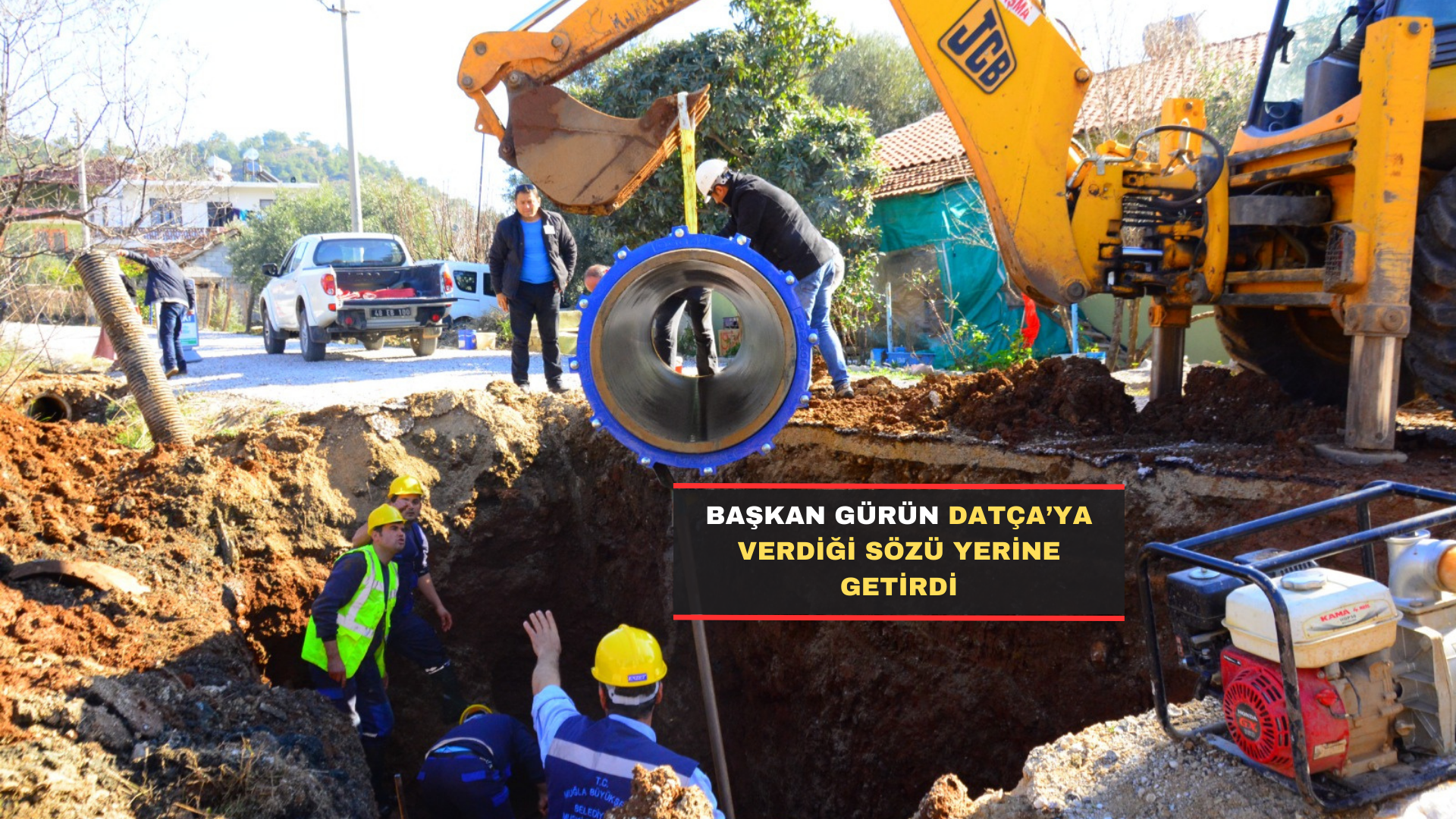 Başkan Gürün Datça’ya Verdiği Sözü Yerine Getirdi