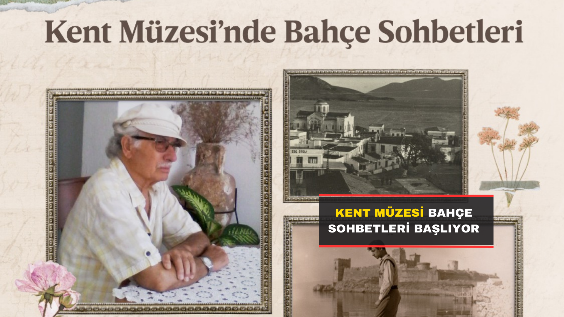 Kent Müzesi Bahçe Sohbetleri Başlıyor