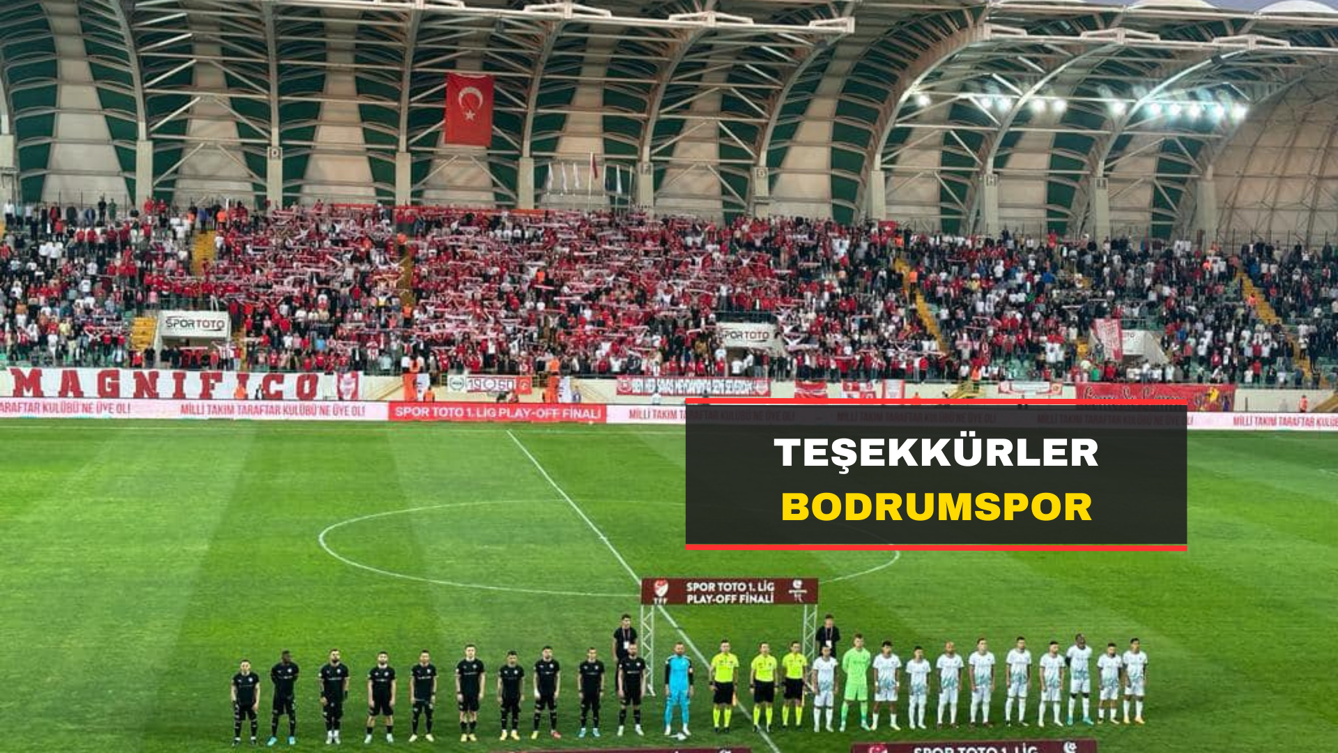 Teşekkürler Bodrumspor