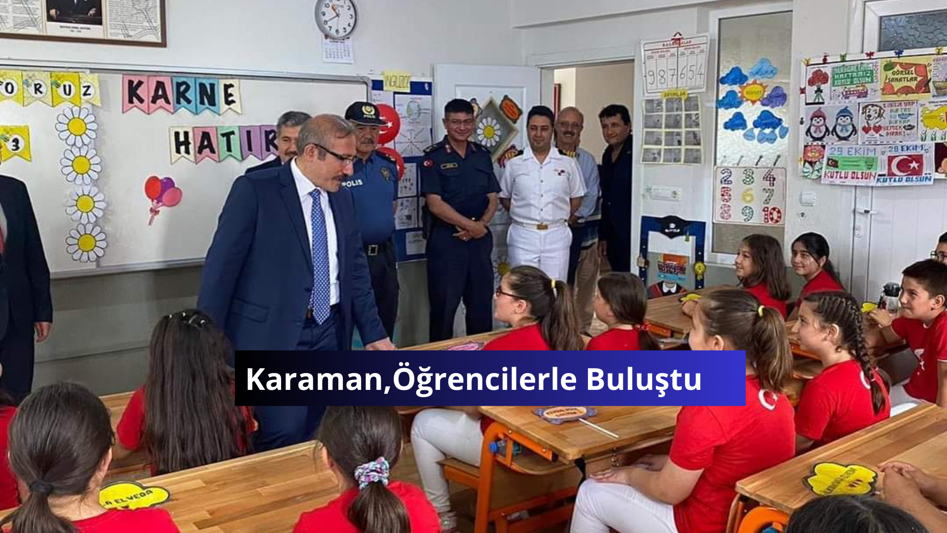 Karaman, Öğrencilerle Buluştu