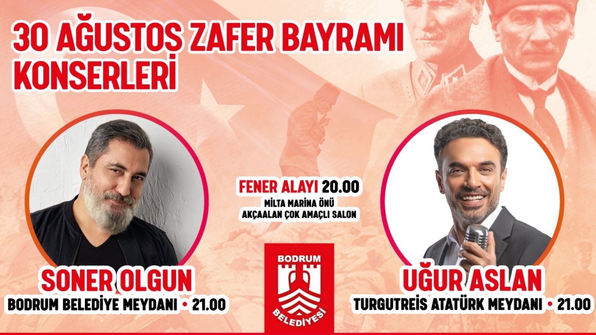 Bodrum’da Zafer Bayramı Etkinlikleri