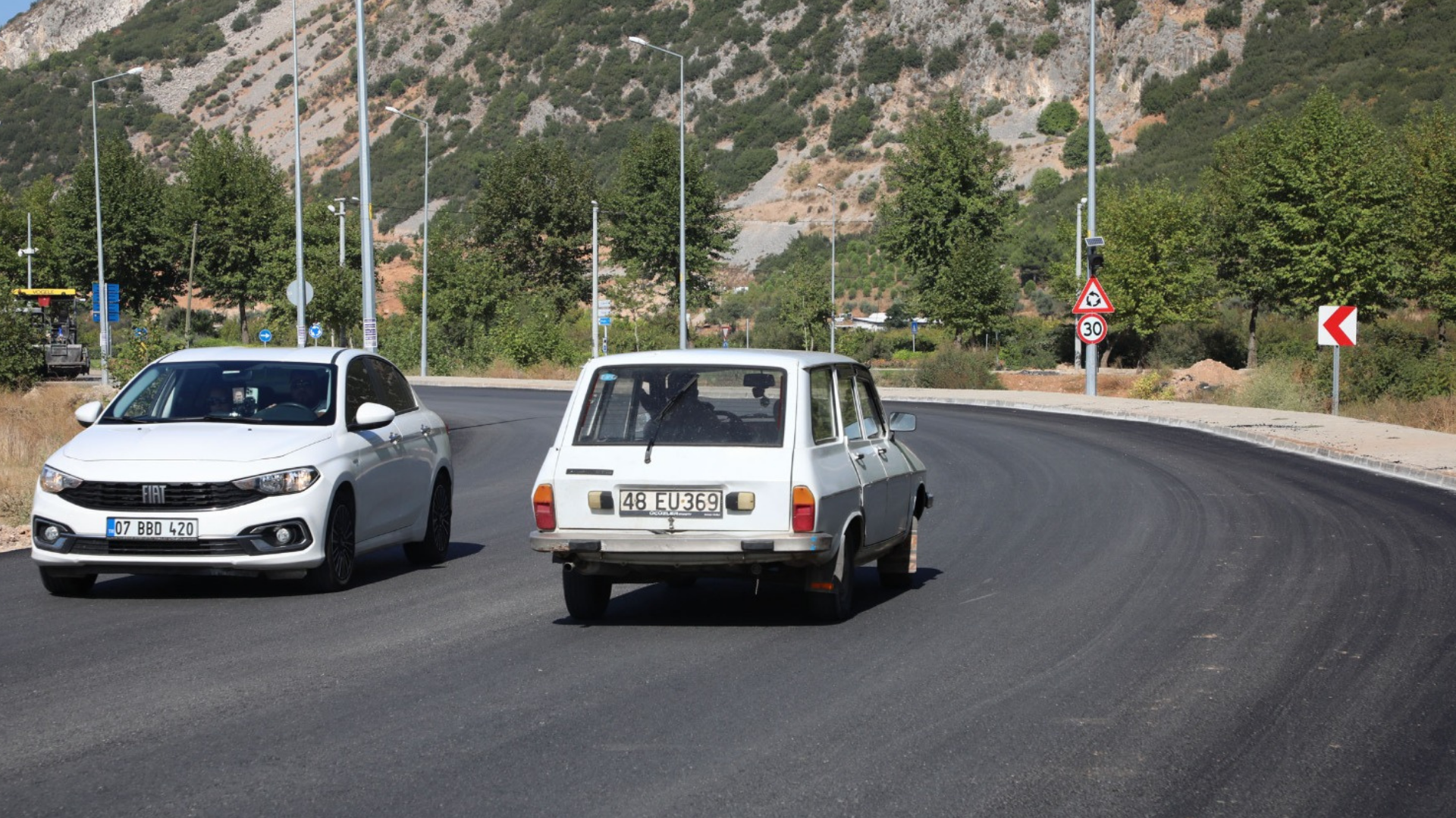 Düğerek’te Sıcak Asfalt Çalışması Tamamlandı