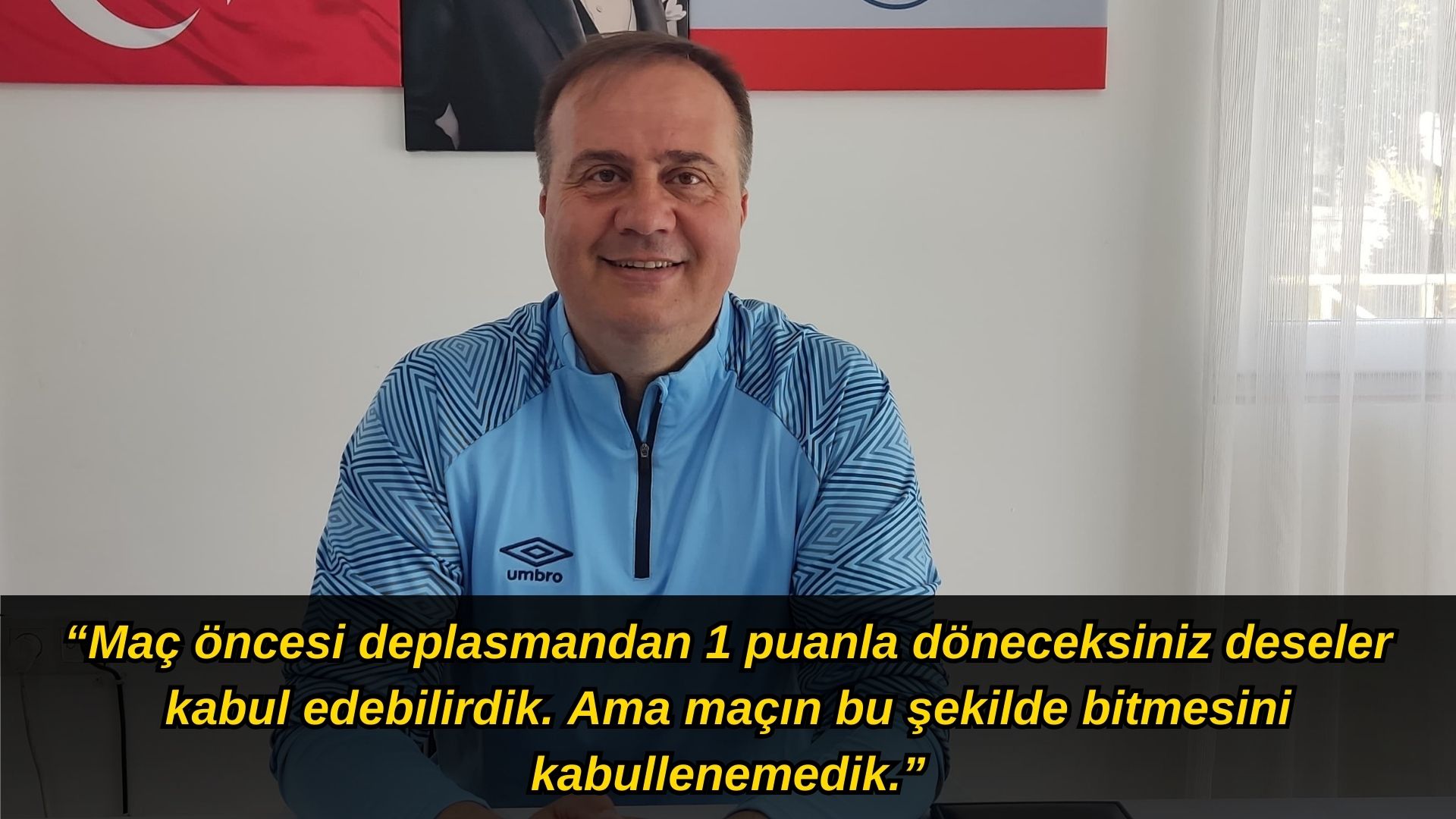 Dinçel, “Maçın Bu Şekilde Bitmesini Kabullenemedik”