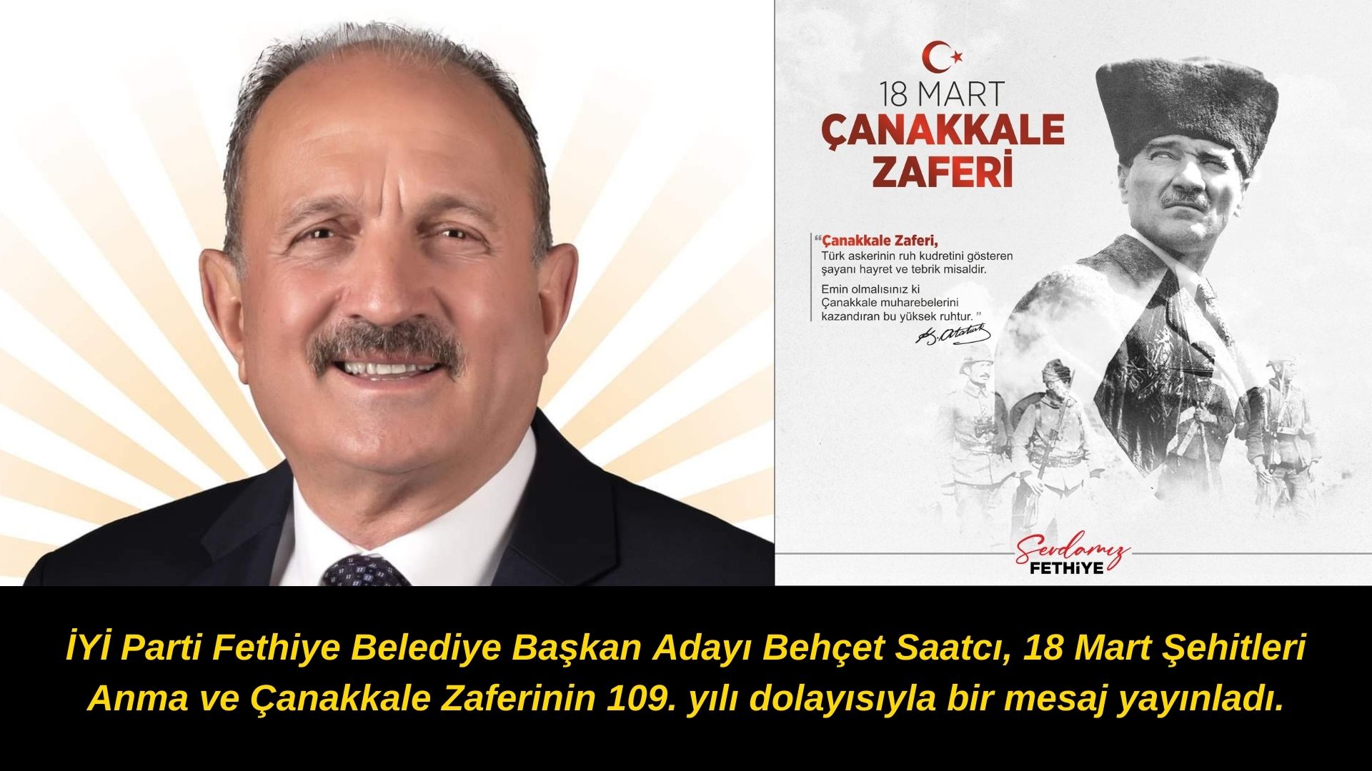 Saatcı, “Üstümüzden Eksilmesin Al Bayrağın Gölgesi”