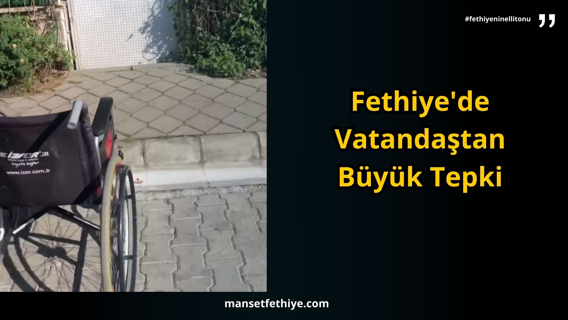 Fethiye’de Vatandaştan Büyük Tepki