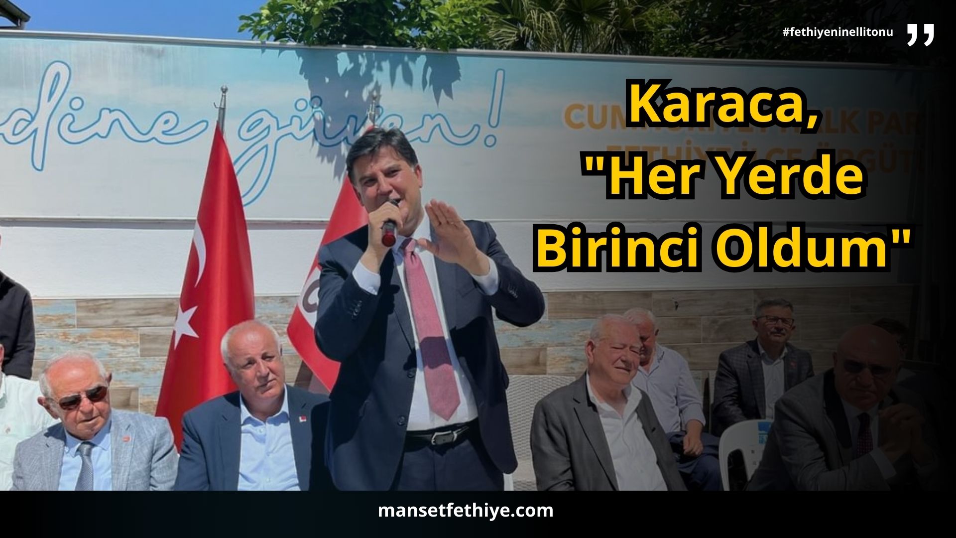 Karaca, “Her Yerde Birinci Oldum”