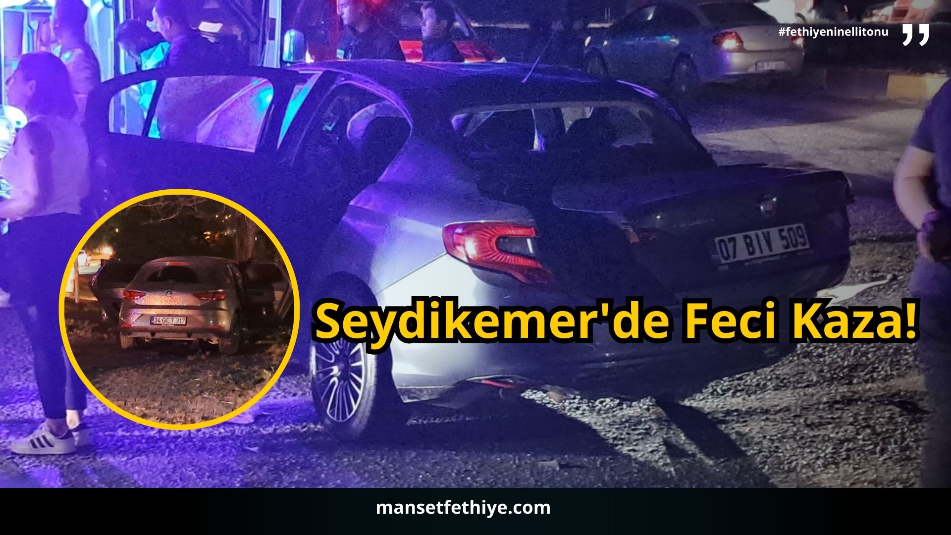 Seydikemer’de Feci Kaza!