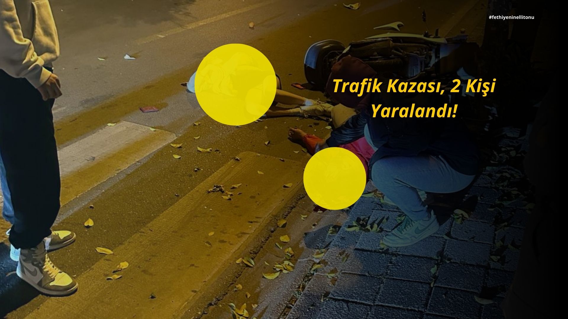  “Trafik Kazası, 2 Kişi Yaralandı!”