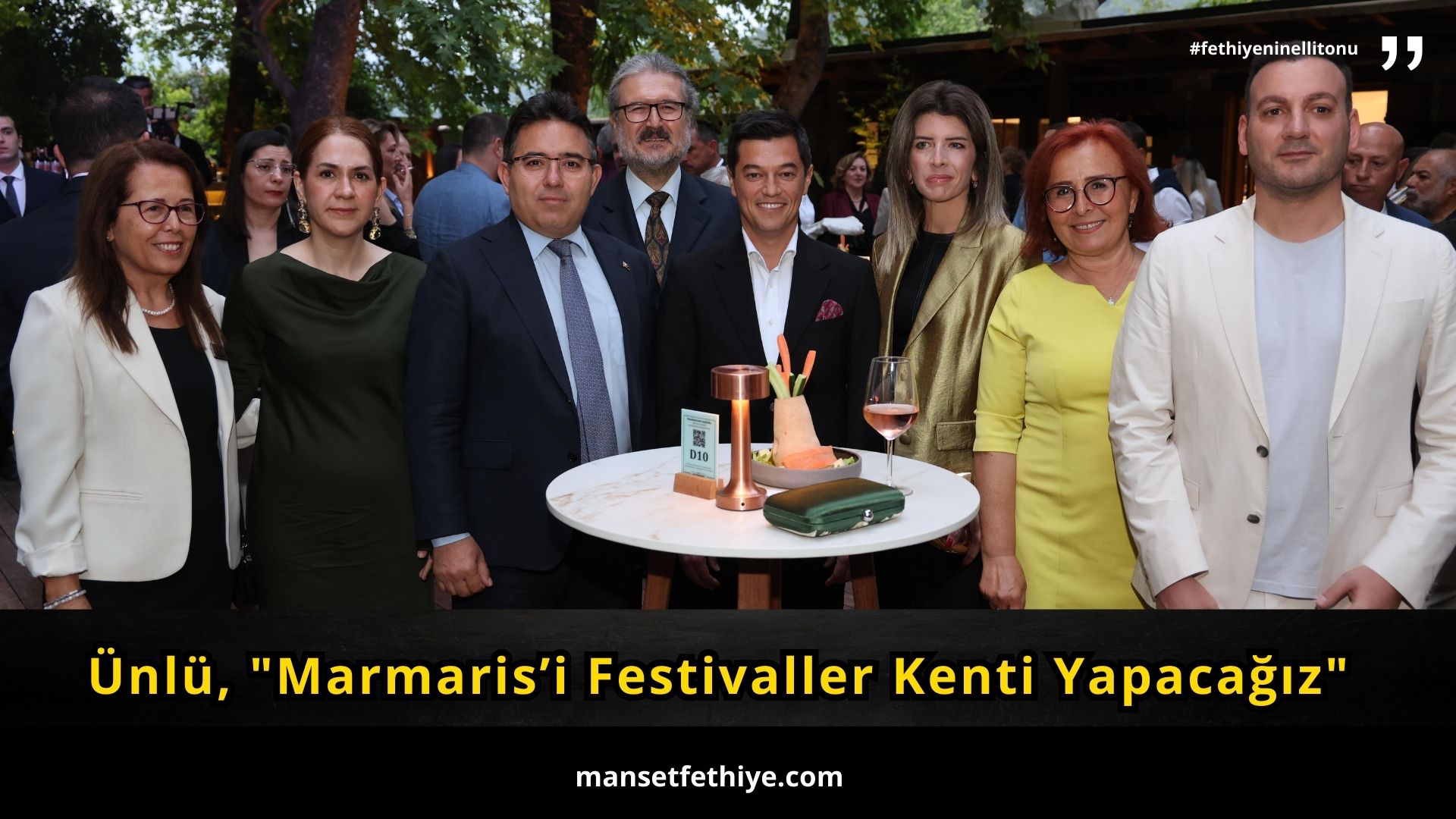 Ünlü, “Marmaris’i Festivaller Kenti Yapacağız”