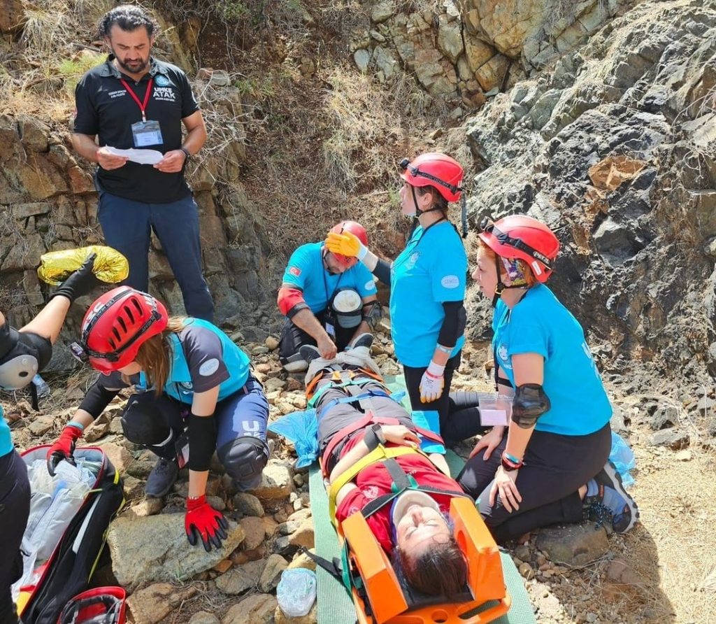 Fethiye'de Gerçeği Aratmayan Tatbikat