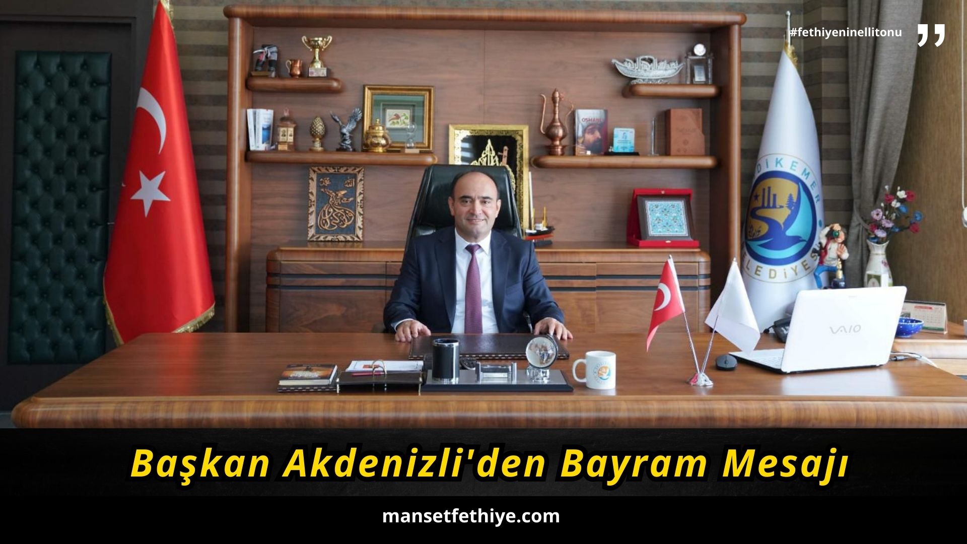 Başkan Akdenizli’den Bayram Mesajı