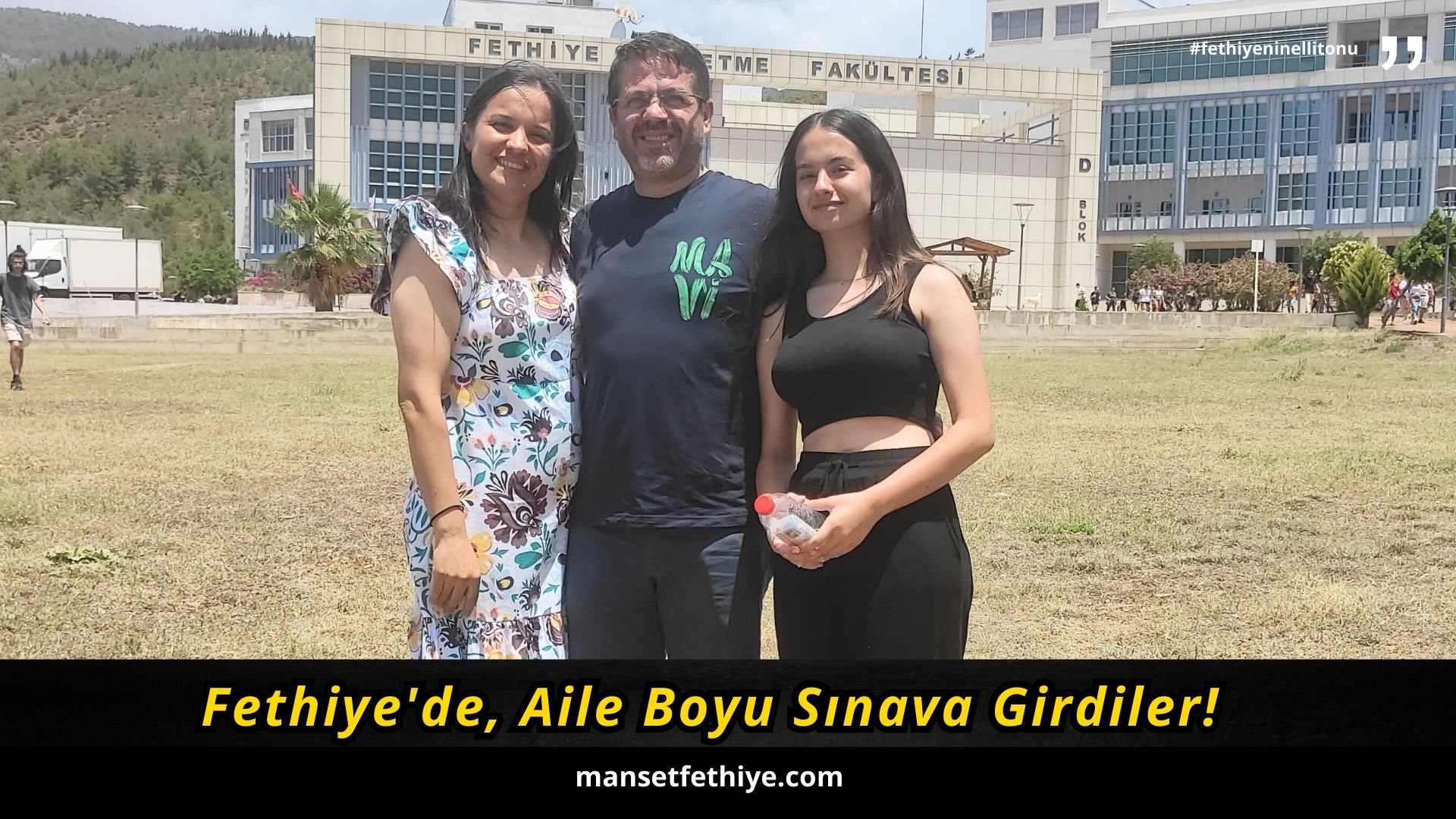 Fethiye’de, Aile Boyu Sınava Girdiler!