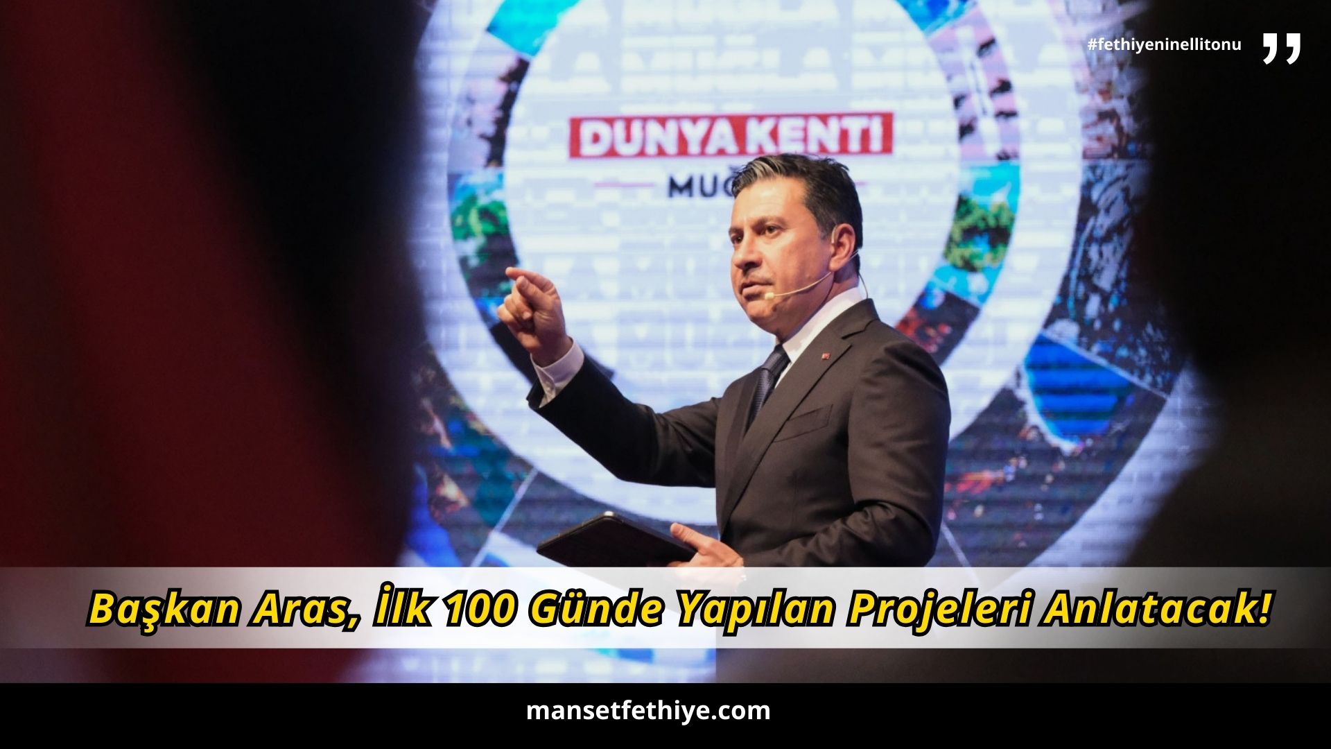 Başkan Aras, İlk 100 Günde Yapılan Projeleri Anlatacak