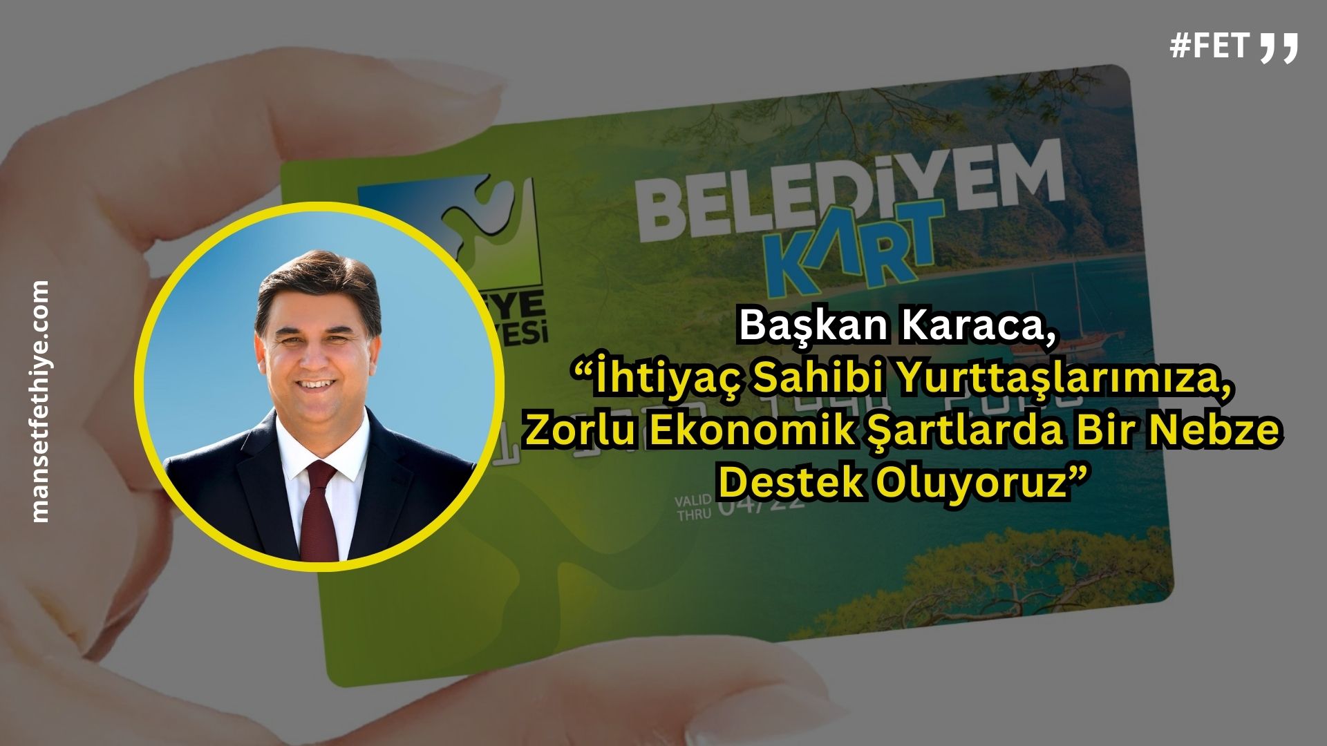 Karaca, İhtiyaç Sahibi Yurttaşlarımıza, Zorlu Ekonomik Şartlarda Bir Nebze Destek Oluyoruz”