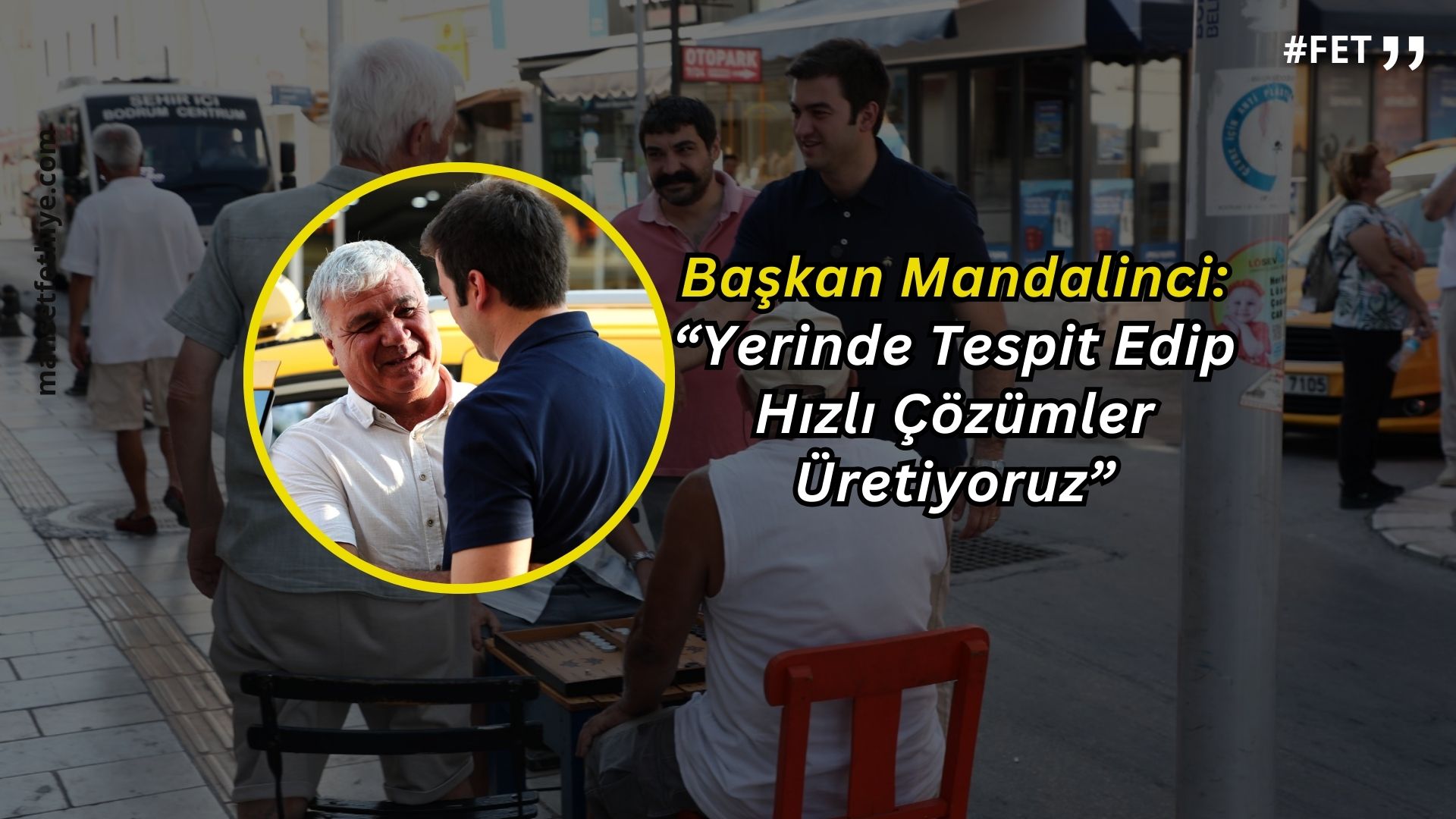 Başkan Mandalinci: “Yerinde Tespit Edip Hızlı Çözümler Üretiyoruz”