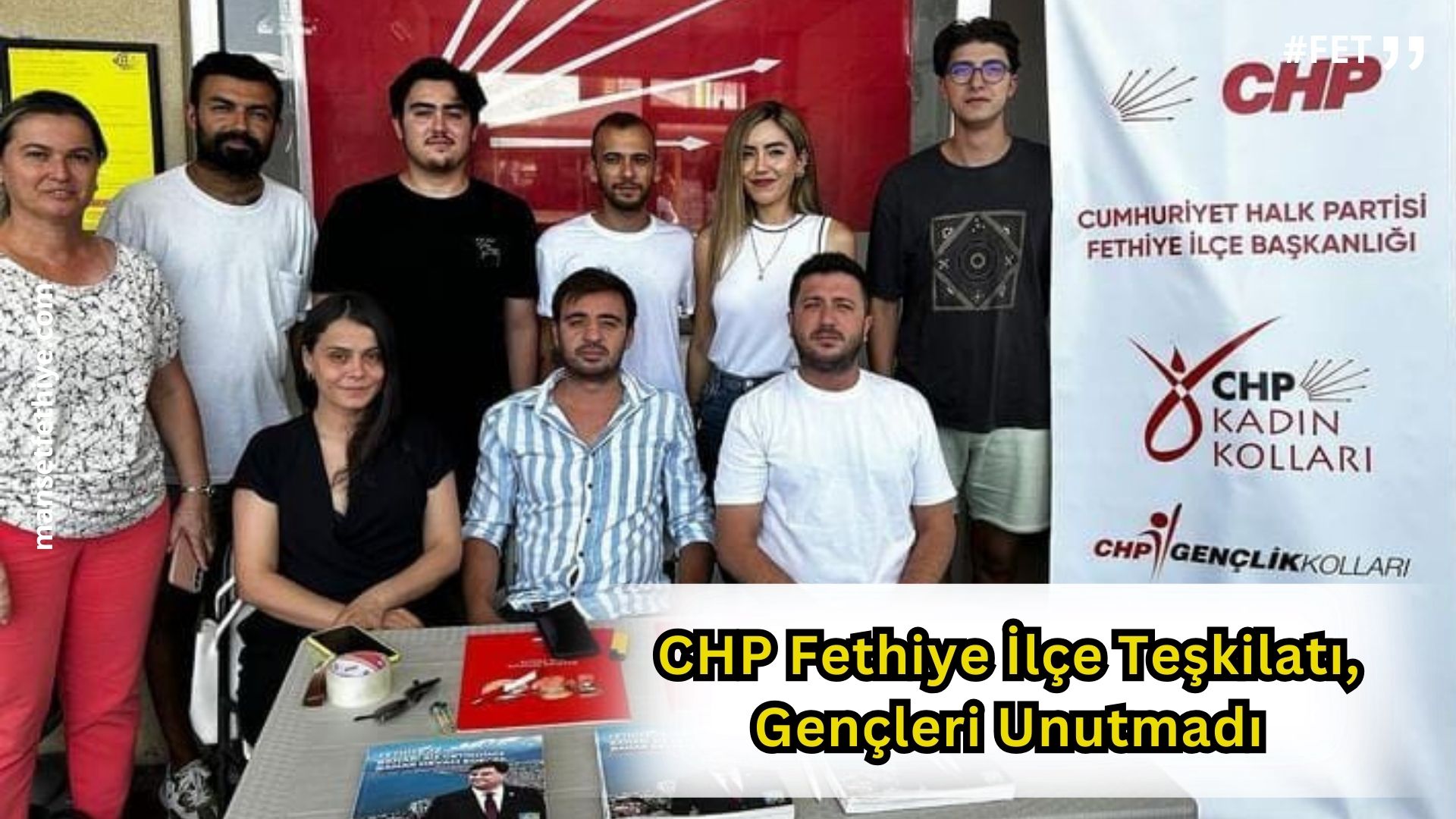 CHP Fethiye İlçe Teşkilatı, Gençleri Unutmadı