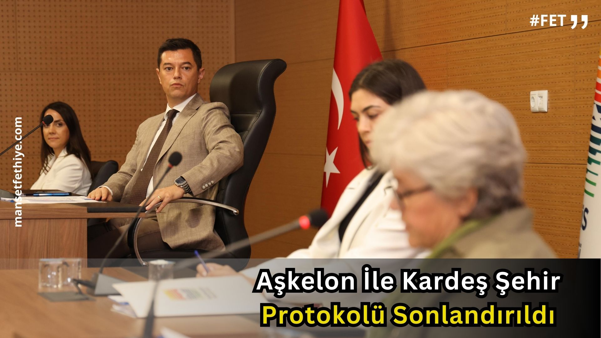 Aşkelon İle Kardeş Şehir Protokolü Sonlandırıldı