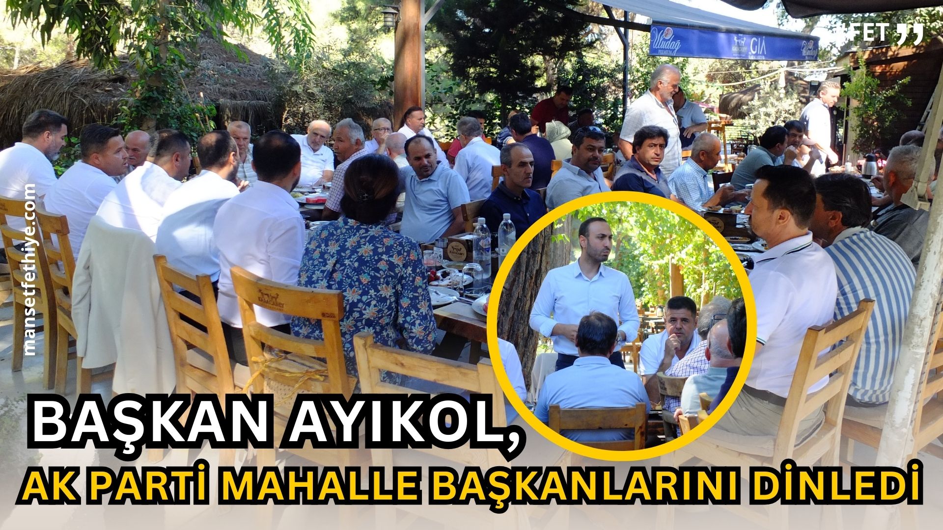 Başkan Ayıkol, AK Parti Mahalle Başkanlarını Dinledi