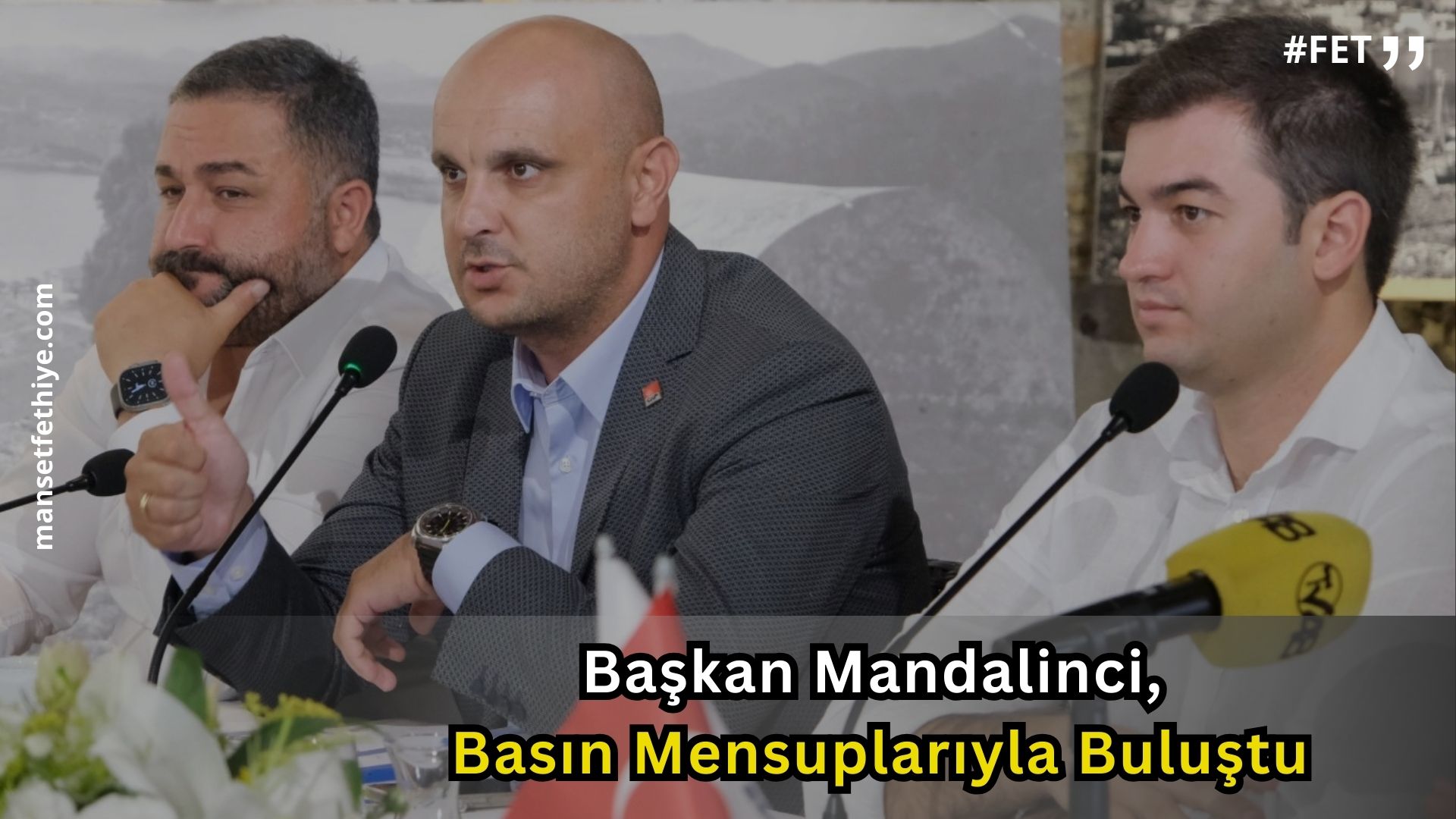 Başkan Mandalinci, Basın Mensuplarıyla Buluştu