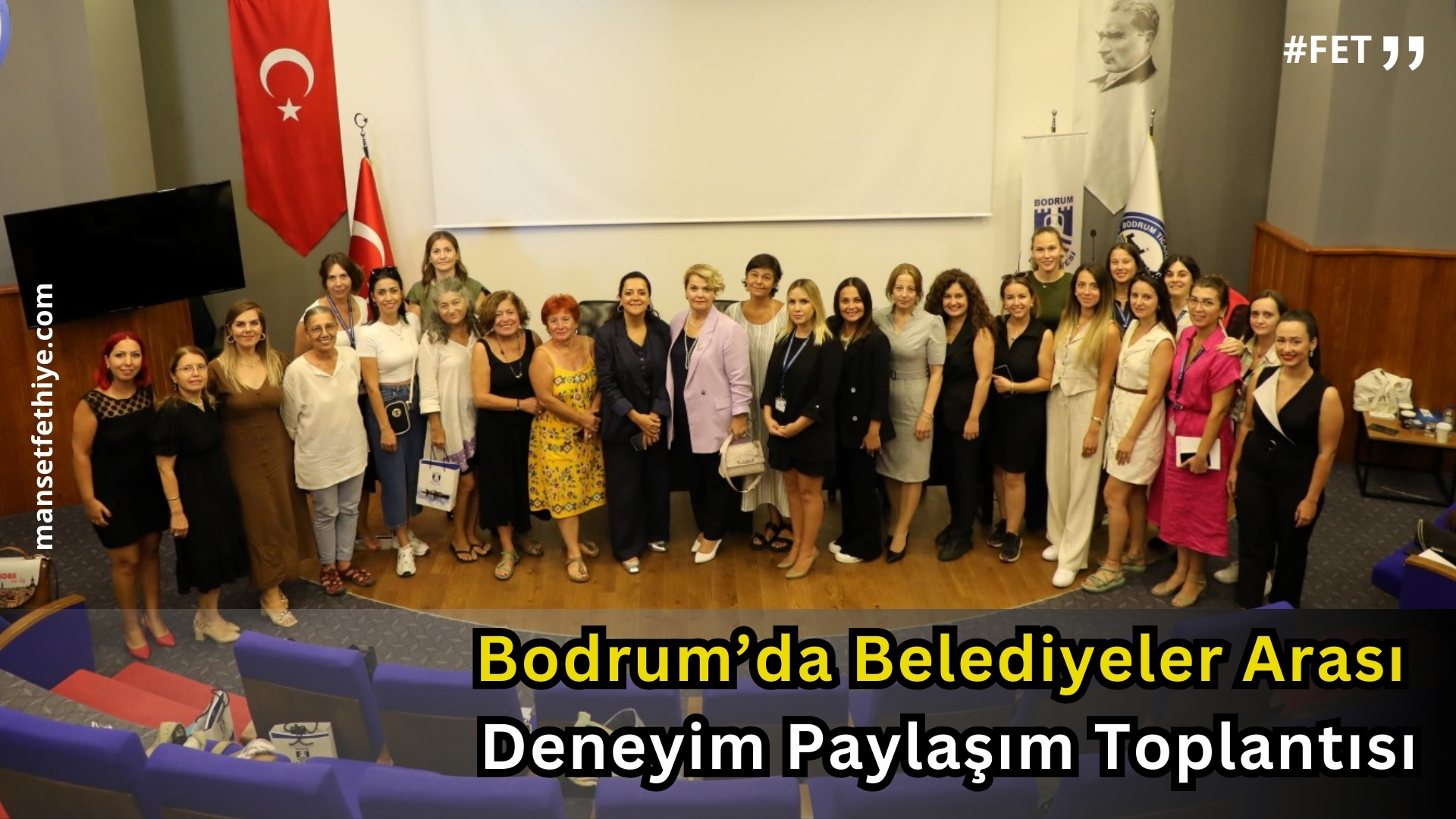 Bodrum’da Belediyeler Arası Deneyim Paylaşım Toplantısı