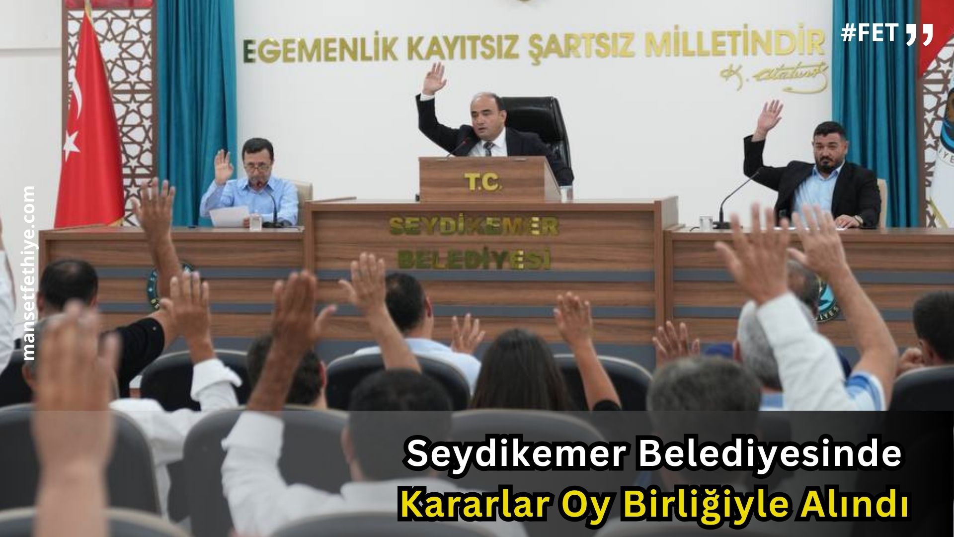 Seydikemer Belediyesinde Kararlar Oy Birliğiyle Alındı