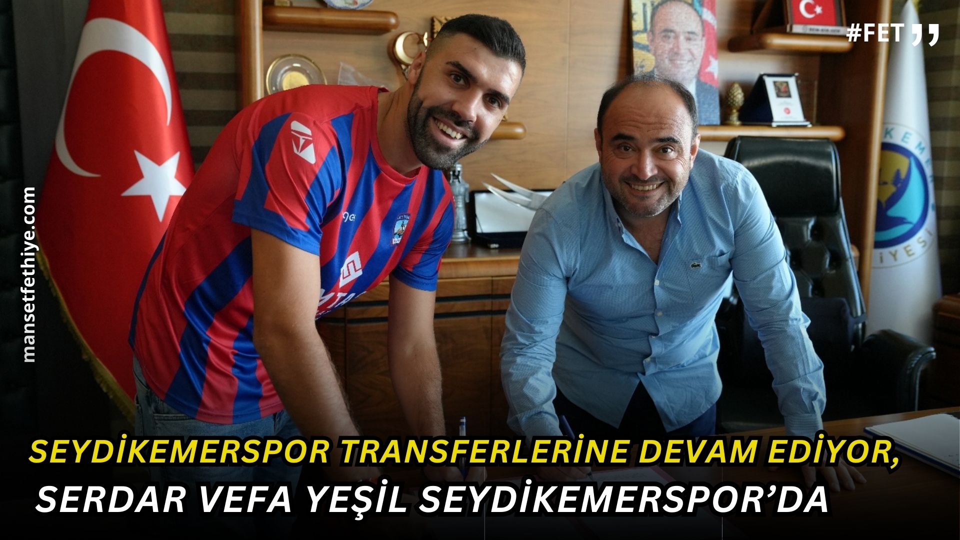 Seydikemerspor Transferlerine Devam Ediyor, Serdar Vefa Yeşil Seydikemerspor’da