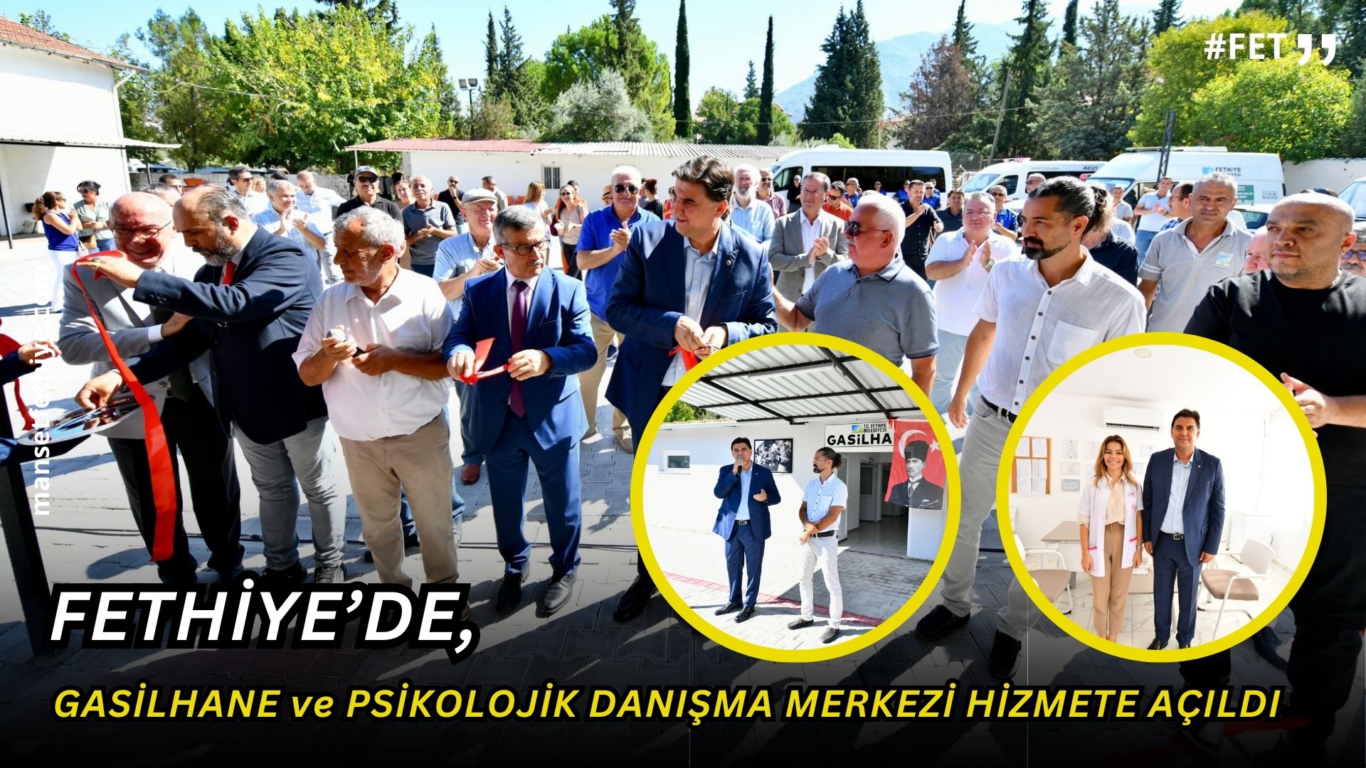 Gasilhane ve Psikolojik Danışma Merkezi Hizmete Açıldı