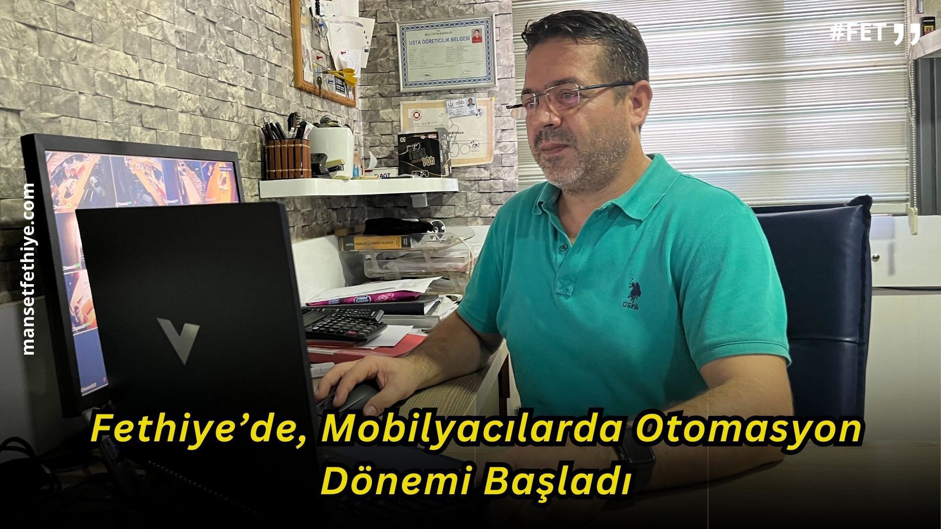 Fethiye’de, Mobilyacılarda Otomasyon Dönemi Başladı