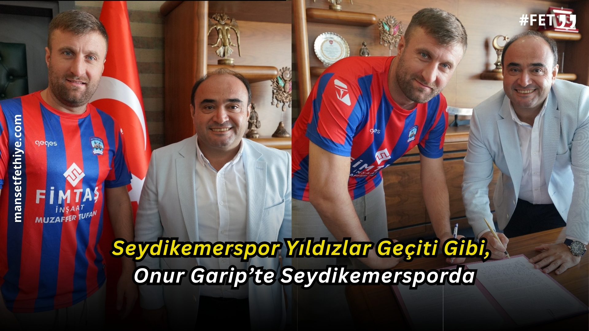 Seydikemerspor Yıldızlar Geçiti Gibi, Onur Garip’te Seydikemerspor’da