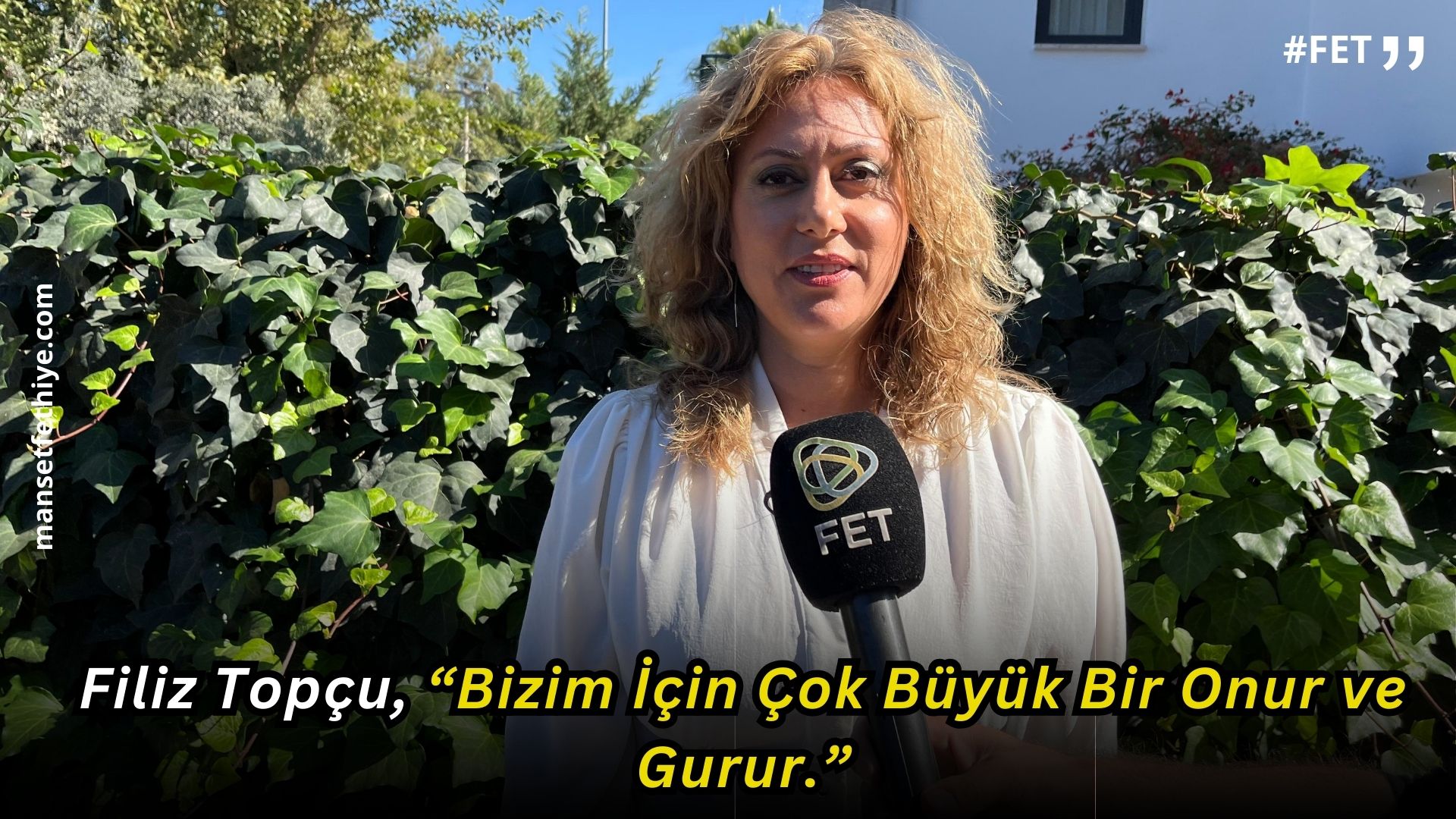 Atatürkçü Düşünce Derneği Fethiye Şubesi Başkanı Filiz Topçu, “Bizim İçin Çok Büyük Bir Onur ve Gurur.”