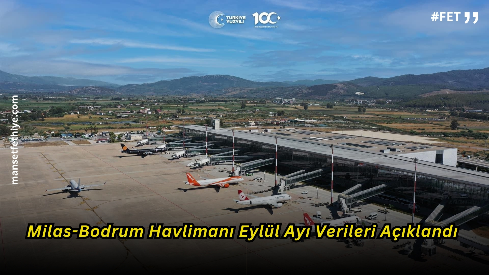 Milas-Bodrum Havalimanı Eylül Ayı Verileri Açıklandı