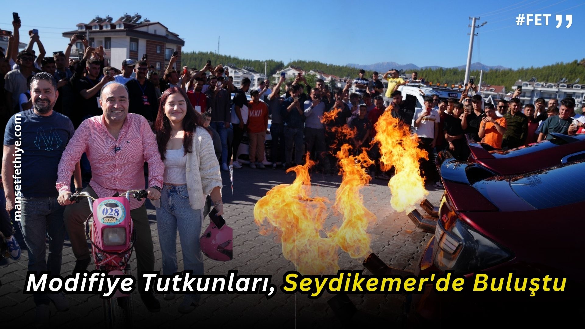 Modifiye Tutkunları, Seydikemer’de Buluştu