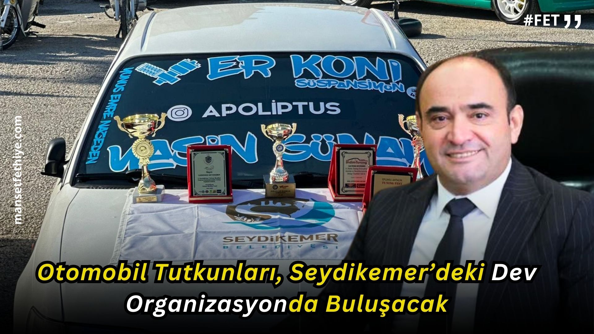 Otomobil Tutkunları, Seydikemer’deki Dev Organizasyonda Buluşacak