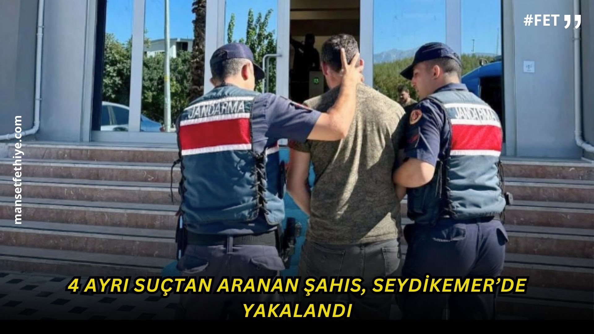 4 Ayrı Suçtan Aranan Şahıs, Seydikemer’de Yakalandı