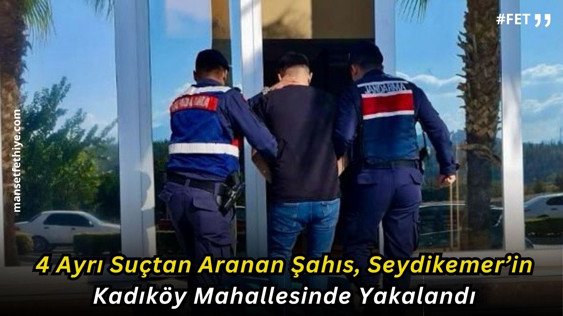 4 Ayrı Suçtan Aranan Şahıs, Seydikemer’in Kadıköy Mahallesinde Yakalandı